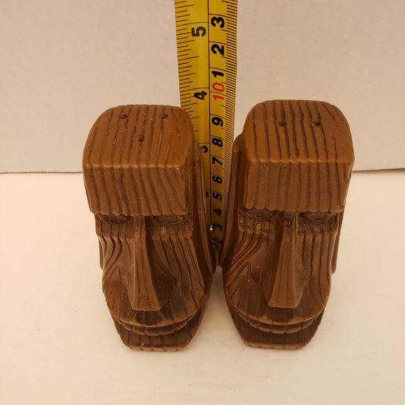 Large Tiki Salt & Pepper Shaker Pair - Picture 8 of 8